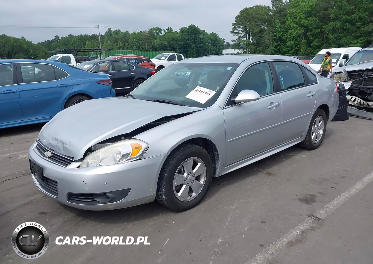 2011 Chevrolet Impala Lt VIN:2G1WG5EK0B1238296 - 2