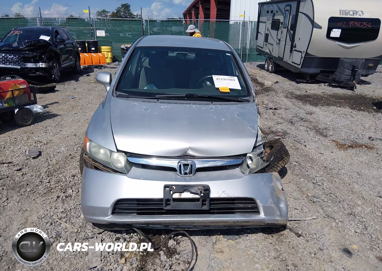 2008 Honda Civic Lx VIN:1HGFA16578L086614 - 12