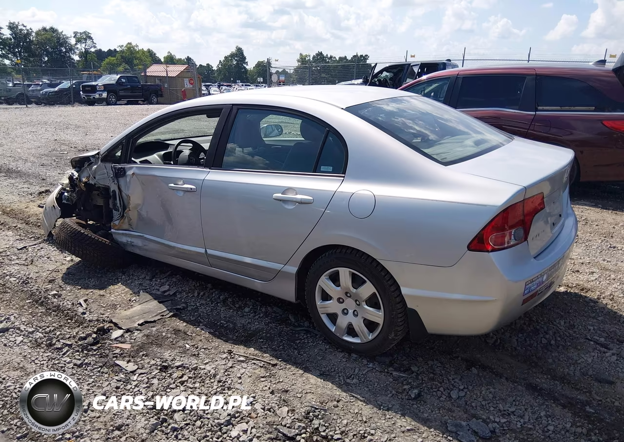 2008 Honda Civic Lx VIN:1HGFA16578L086614 - 3