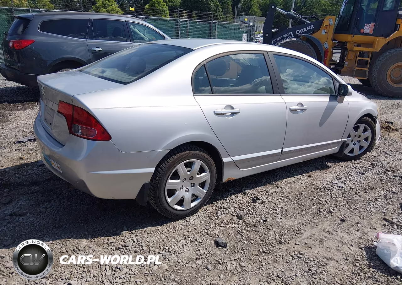 2008 Honda Civic Lx VIN:1HGFA16578L086614 - 4
