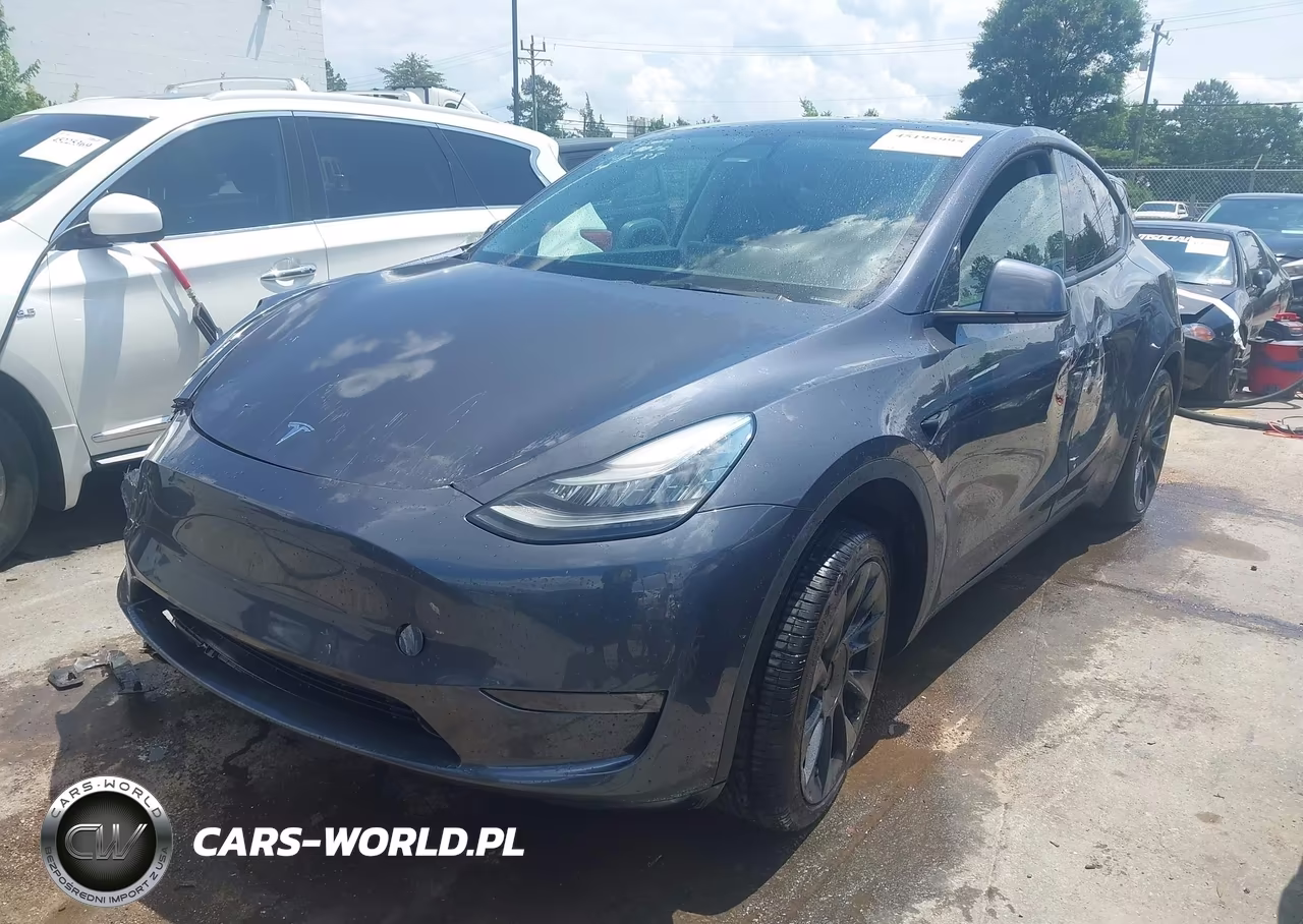 2021 Tesla Model Y Long Range Dual Motor All-Wheel Drive VIN:5YJYGDEE3MF141288 - 2