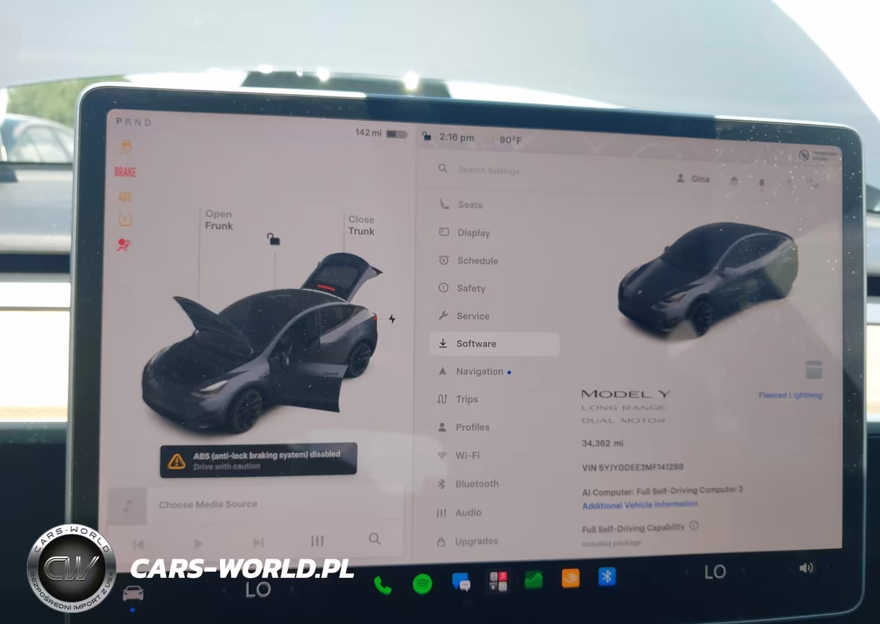 2021 Tesla Model Y Long Range Dual Motor All-Wheel Drive VIN:5YJYGDEE3MF141288 - 7