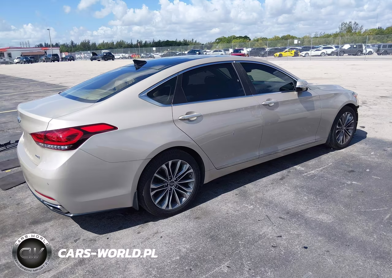 2015 Hyundai Genesis 3.8 VIN:KMHGN4JEXFU087694 - 4