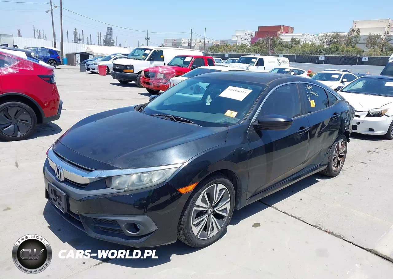 2016 Honda Civic Ex-T VIN:2HGFC1F37GH632560 - 2