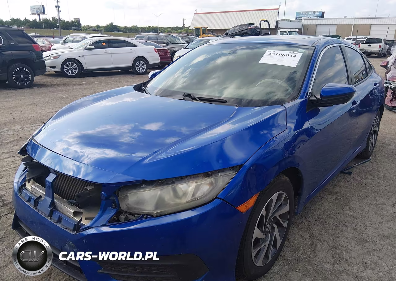2016 Honda Civic Ex VIN:19XFC2F7XGE060645 - 2