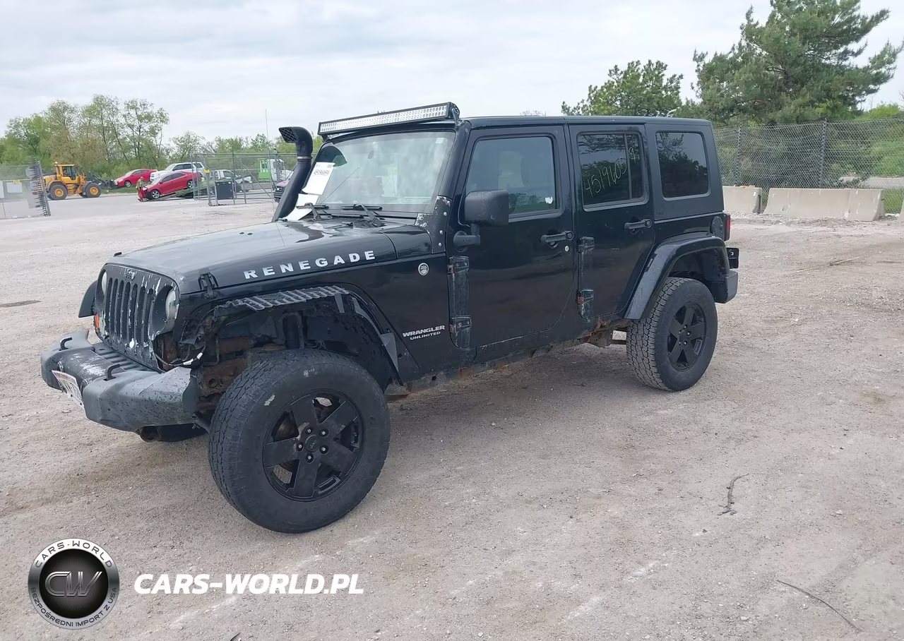 2008 Jeep Wrangler Unlimited Sahara VIN:1J4GA59138L503899 - 2