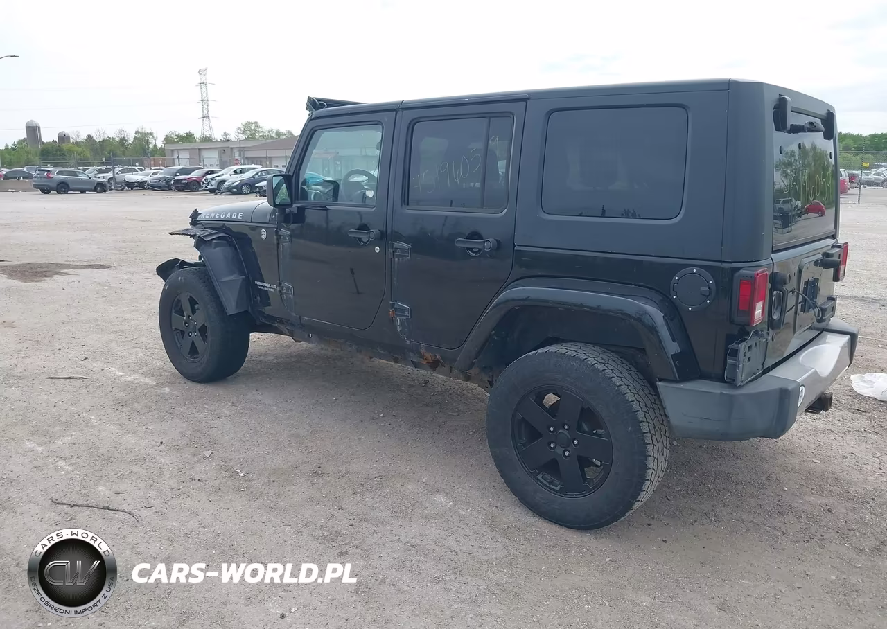 2008 Jeep Wrangler Unlimited Sahara VIN:1J4GA59138L503899 - 3