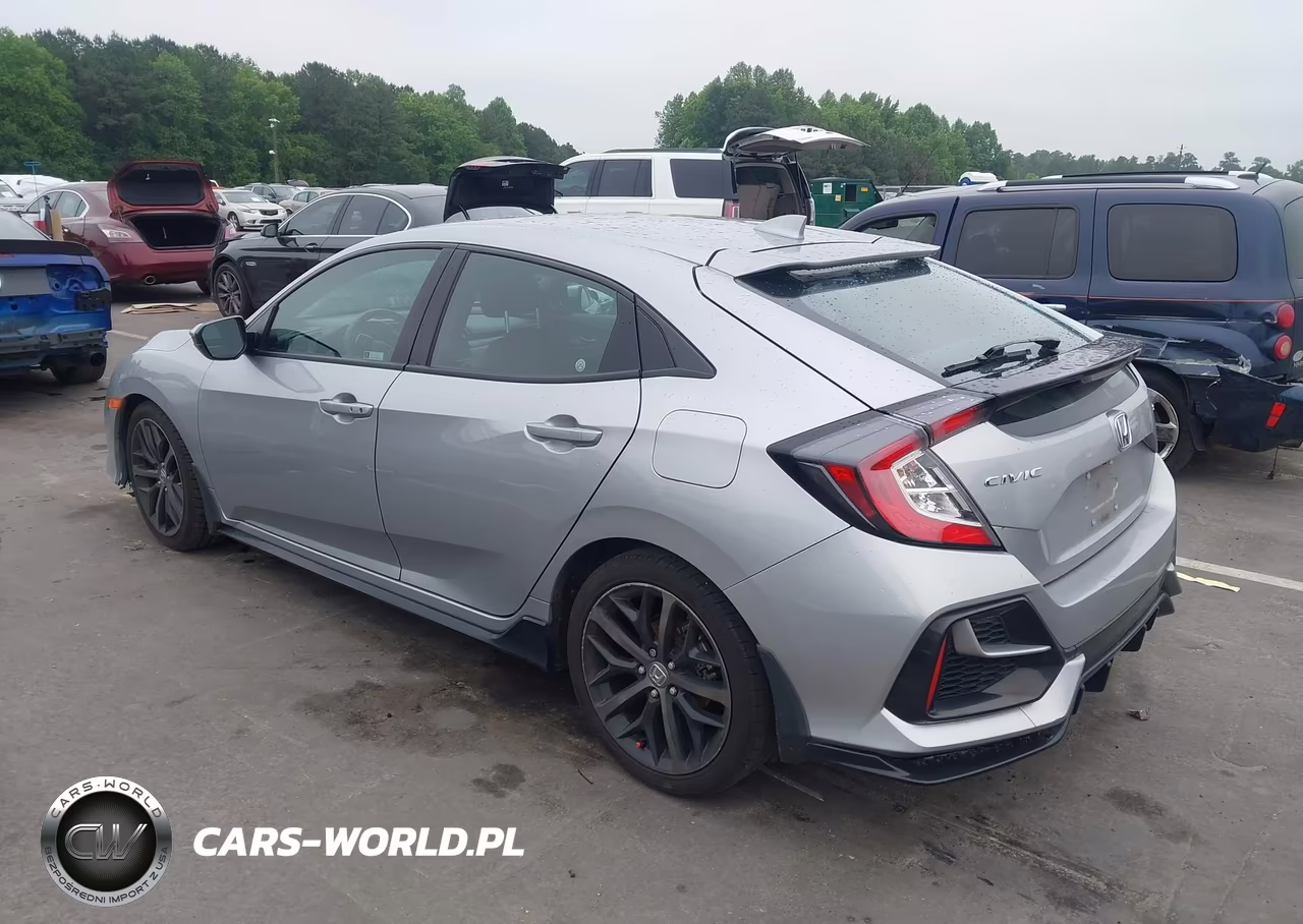 2021 Honda Civic Sport VIN:SHHFK7H46MU231317 - 3