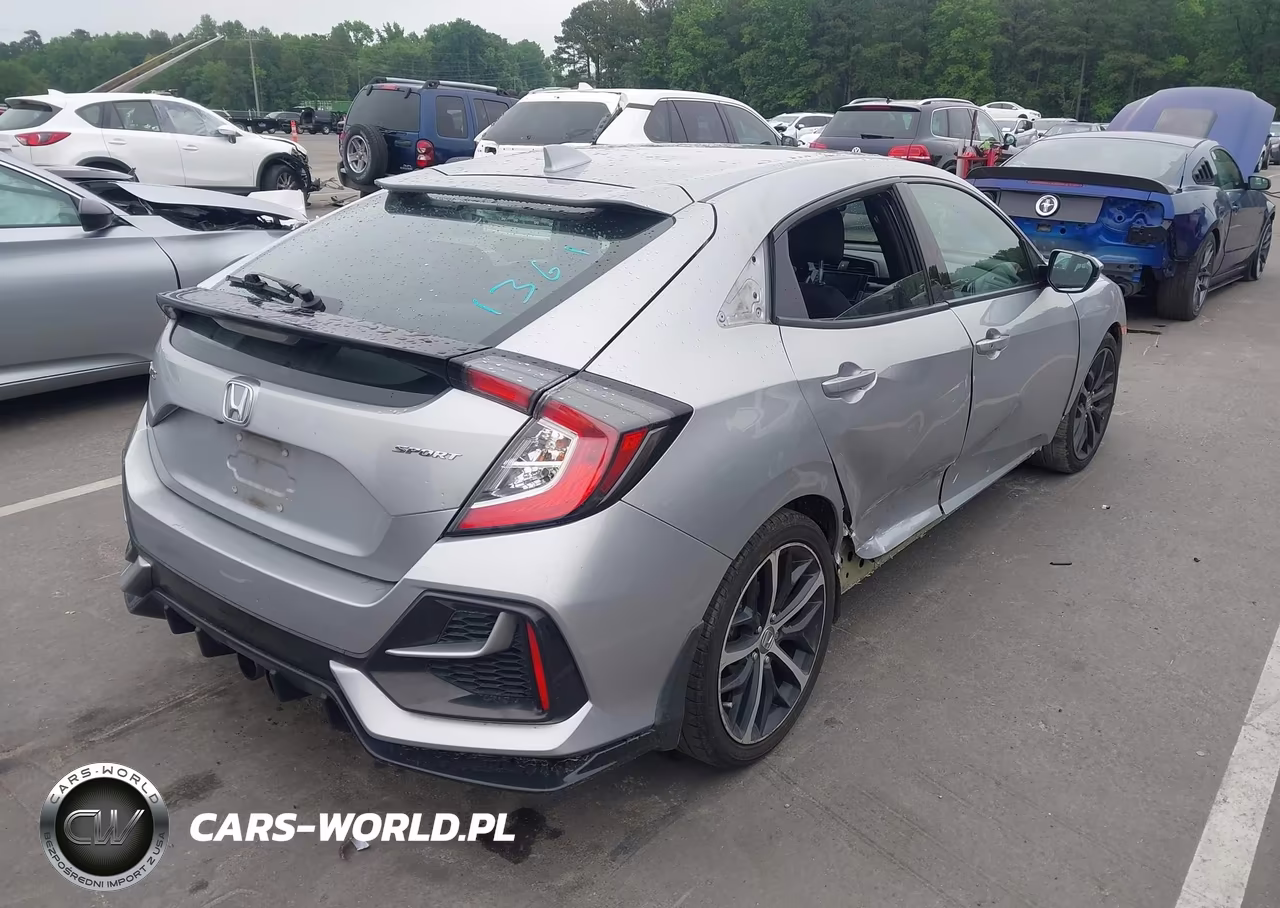 2021 Honda Civic Sport VIN:SHHFK7H46MU231317 - 4