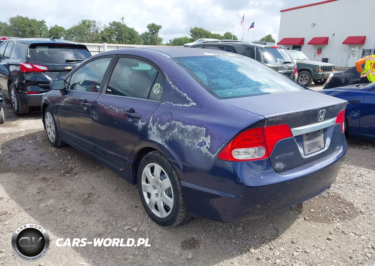 2009 Honda Civic Lx VIN:2HGFA16509H506311 - 3