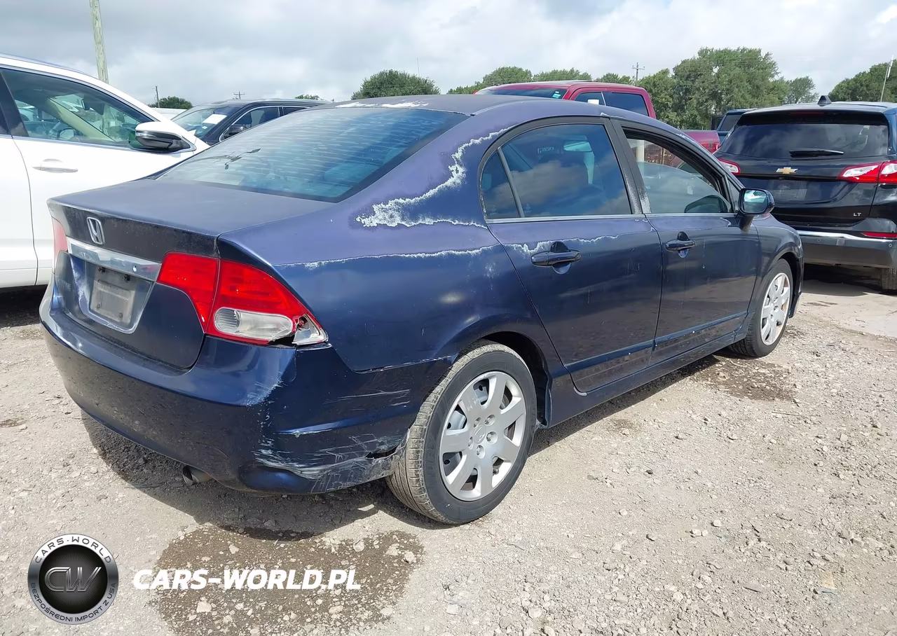 2009 Honda Civic Lx VIN:2HGFA16509H506311 - 4