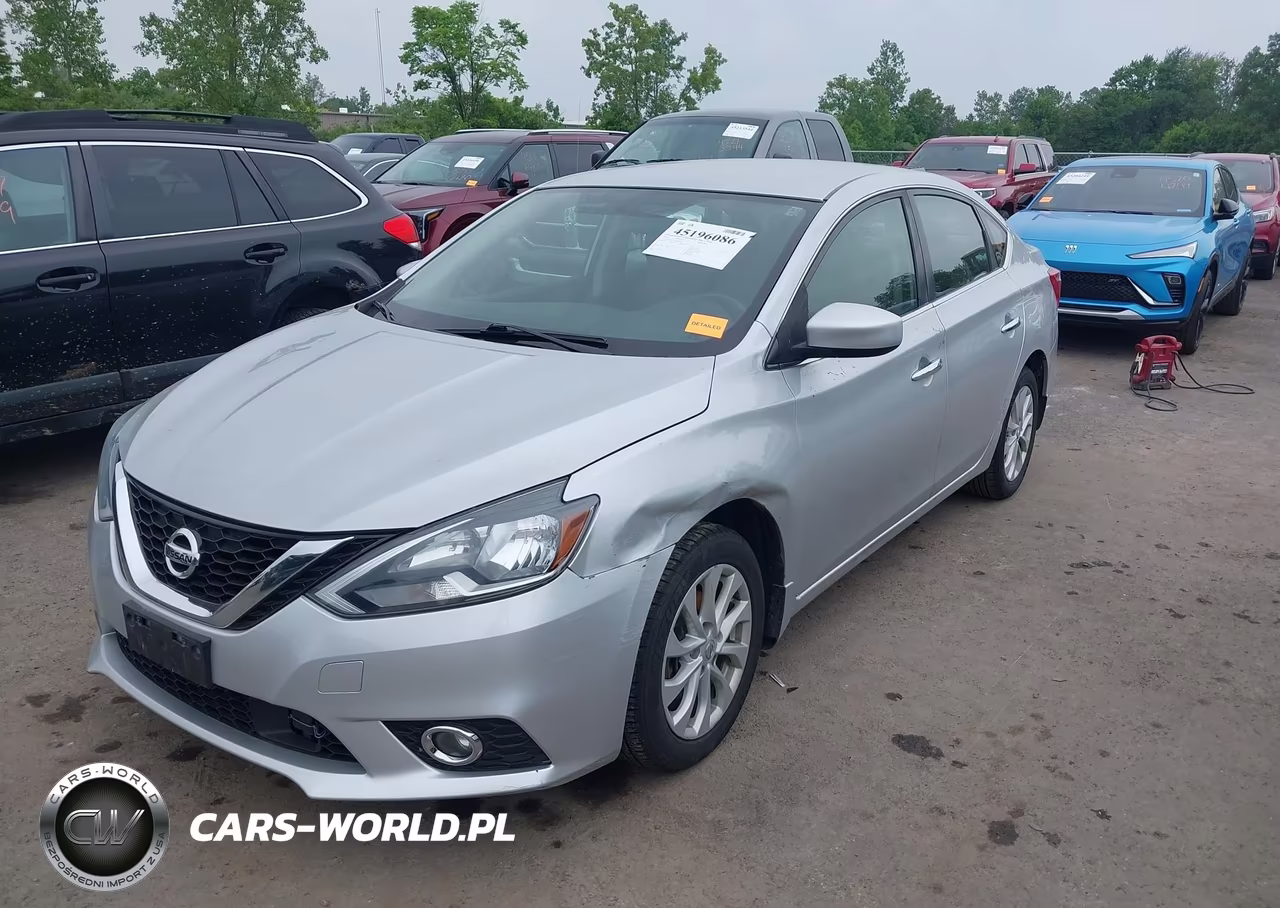 2018 Nissan Sentra Sv VIN:3N1AB7AP1JY228005 - 2