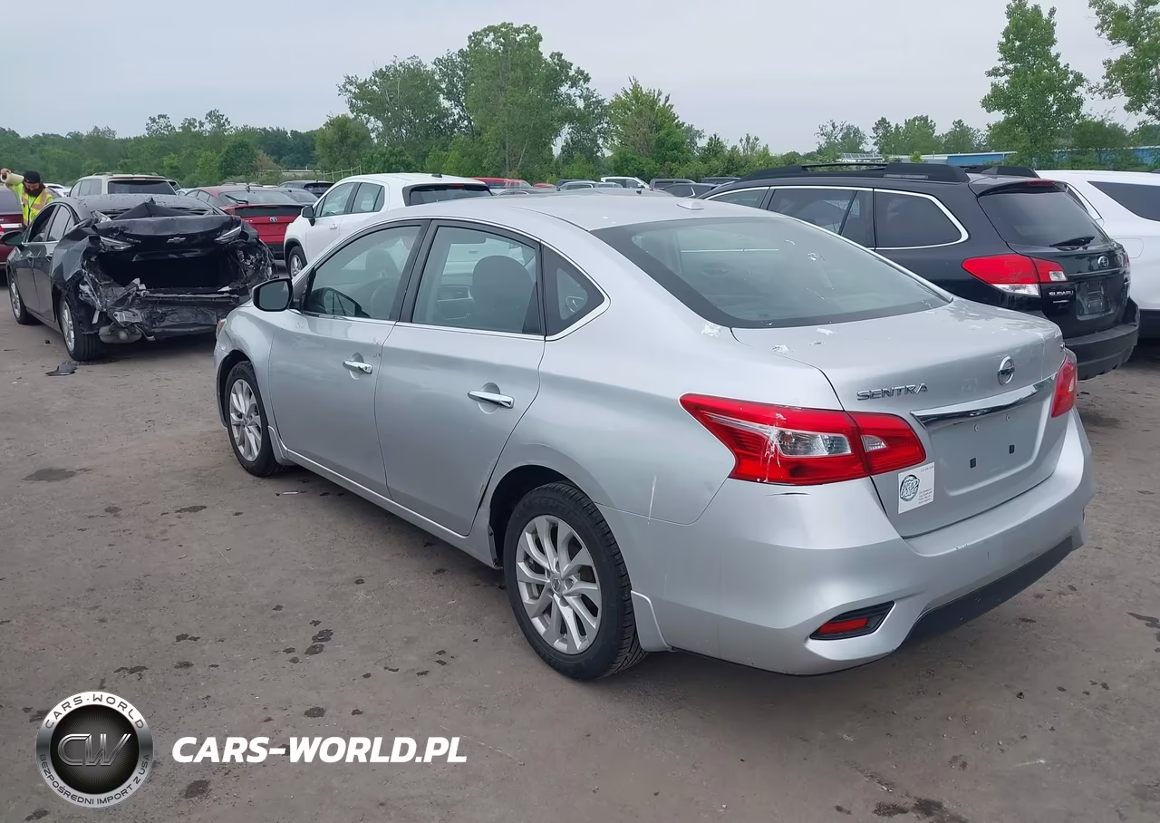 2018 Nissan Sentra Sv VIN:3N1AB7AP1JY228005 - 3