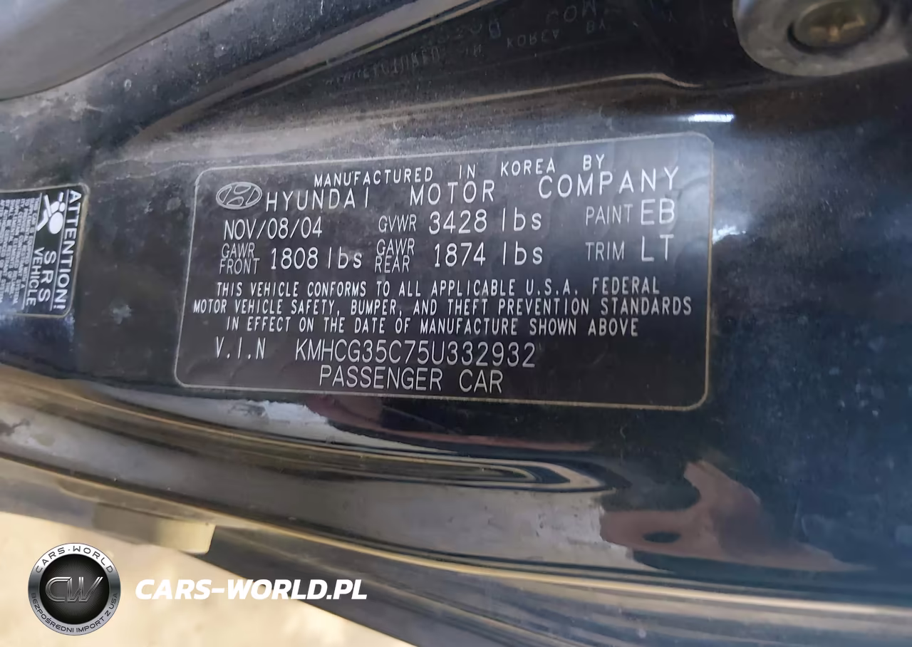 2005 Hyundai Accent Gls-Gt VIN:KMHCG35C75U332932 - 9