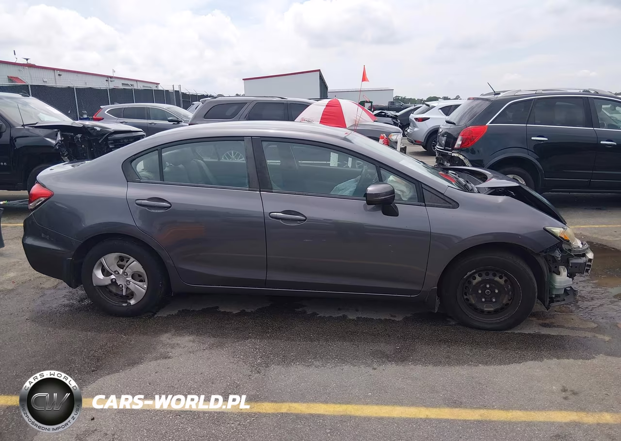 2014 Honda Civic Lx VIN:19XFB2F58EE033376 - 13