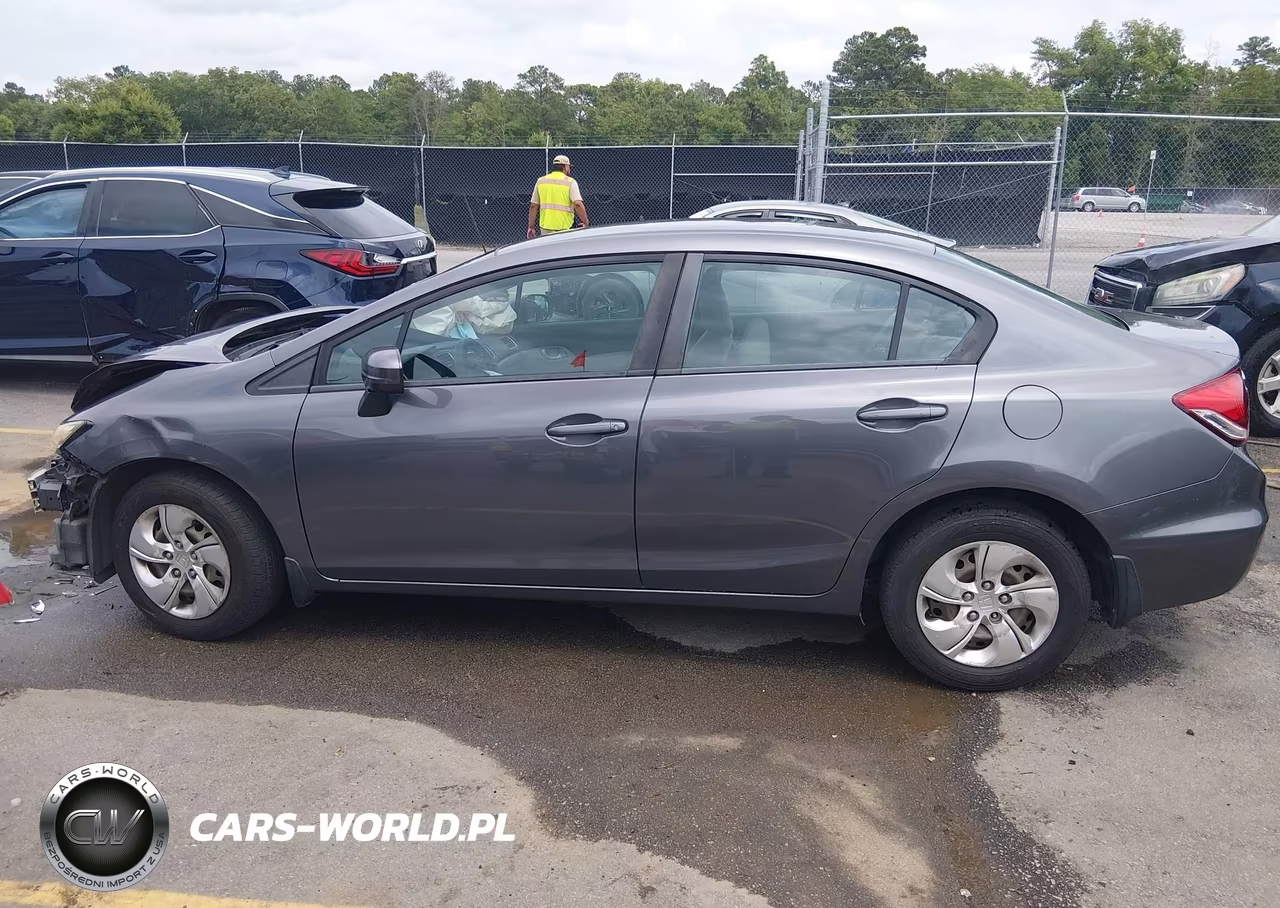 2014 Honda Civic Lx VIN:19XFB2F58EE033376 - 14