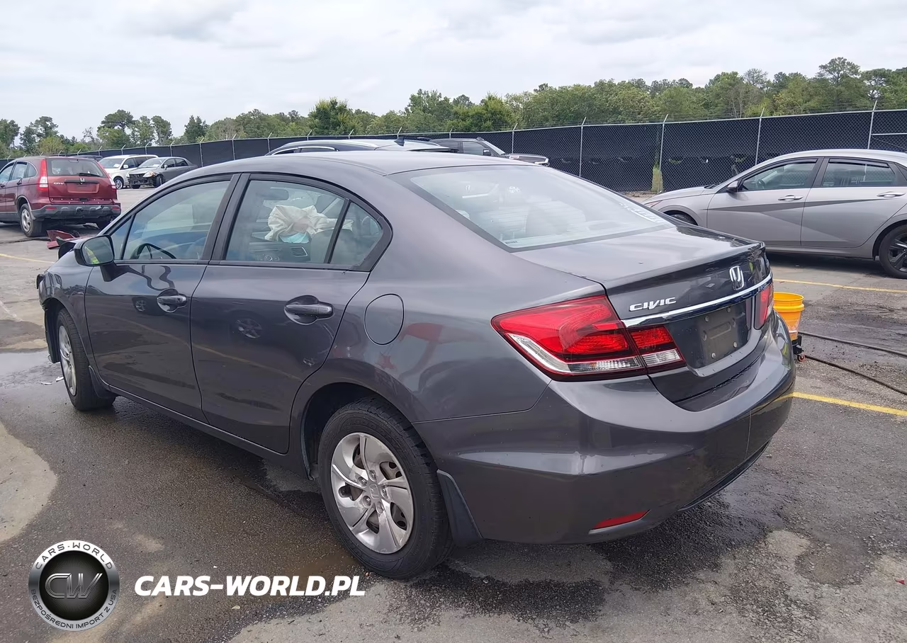 2014 Honda Civic Lx VIN:19XFB2F58EE033376 - 3