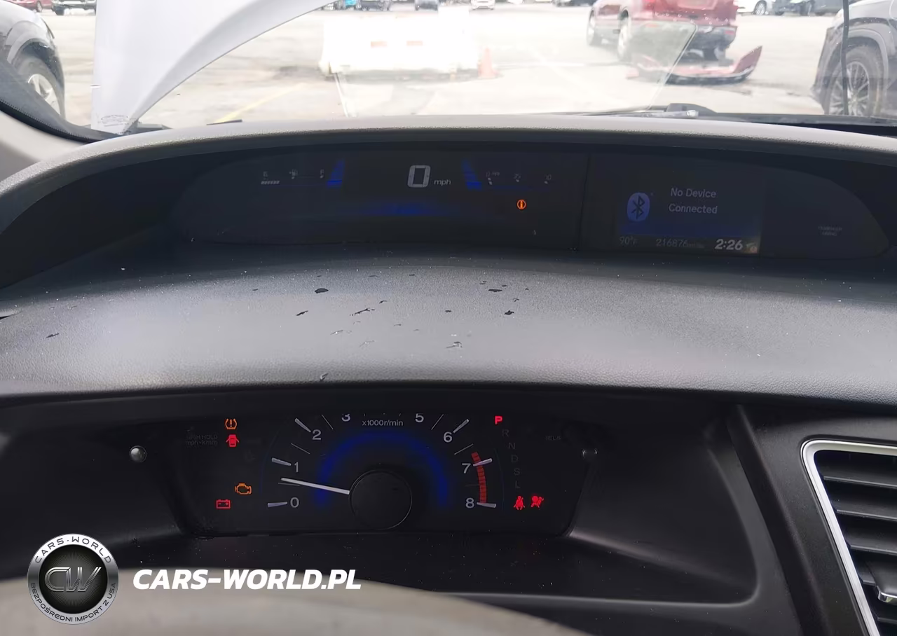 2014 Honda Civic Lx VIN:19XFB2F58EE033376 - 7