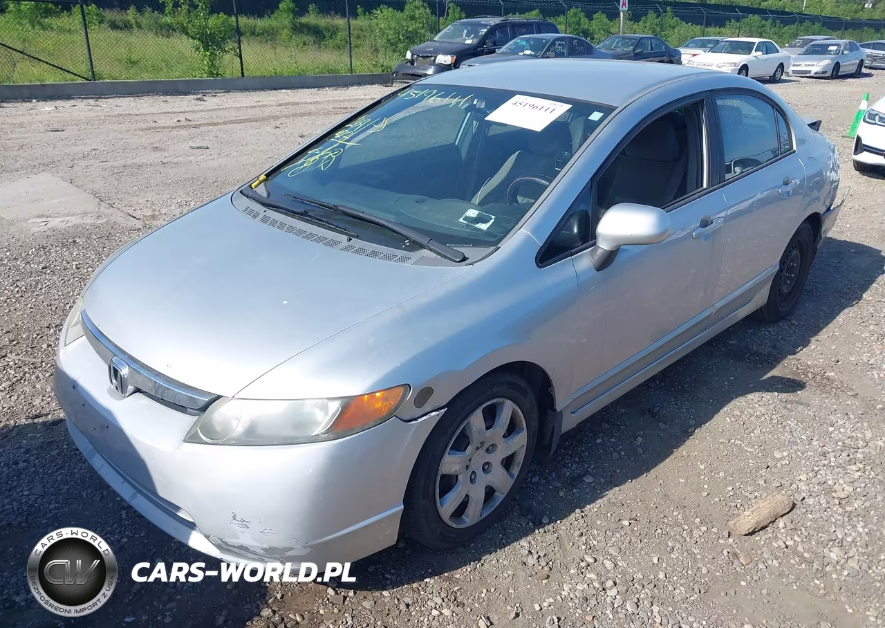 2006 Honda Civic Lx VIN:1HGFA16546L058086 - 2