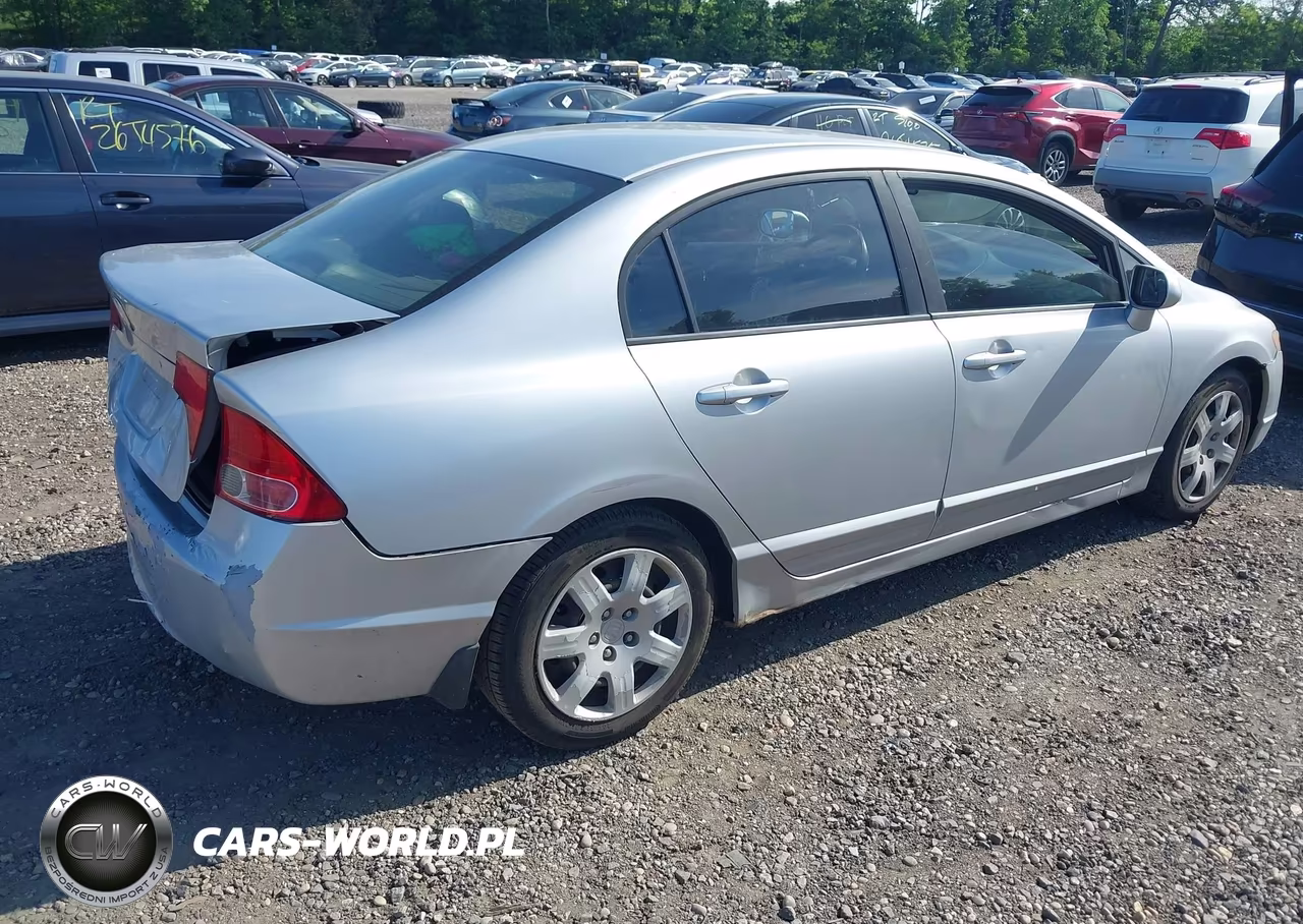 2006 Honda Civic Lx VIN:1HGFA16546L058086 - 4
