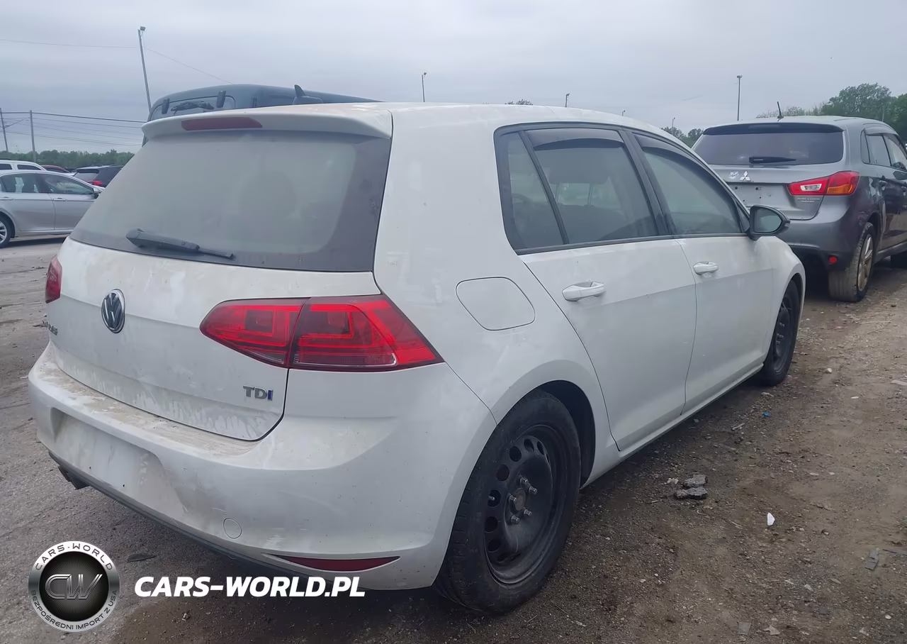 2015 Volkswagen Golf Tdi Se 4-Door VIN:3VWRA7AU6FM015507 - 4