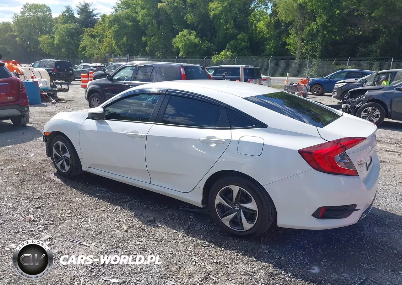 2020 Honda Civic Lx VIN:2HGFC2F6XLH548484 - 3