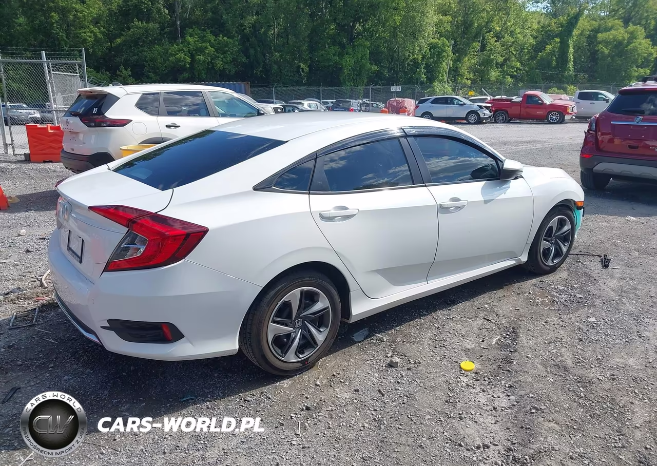 2020 Honda Civic Lx VIN:2HGFC2F6XLH548484 - 4