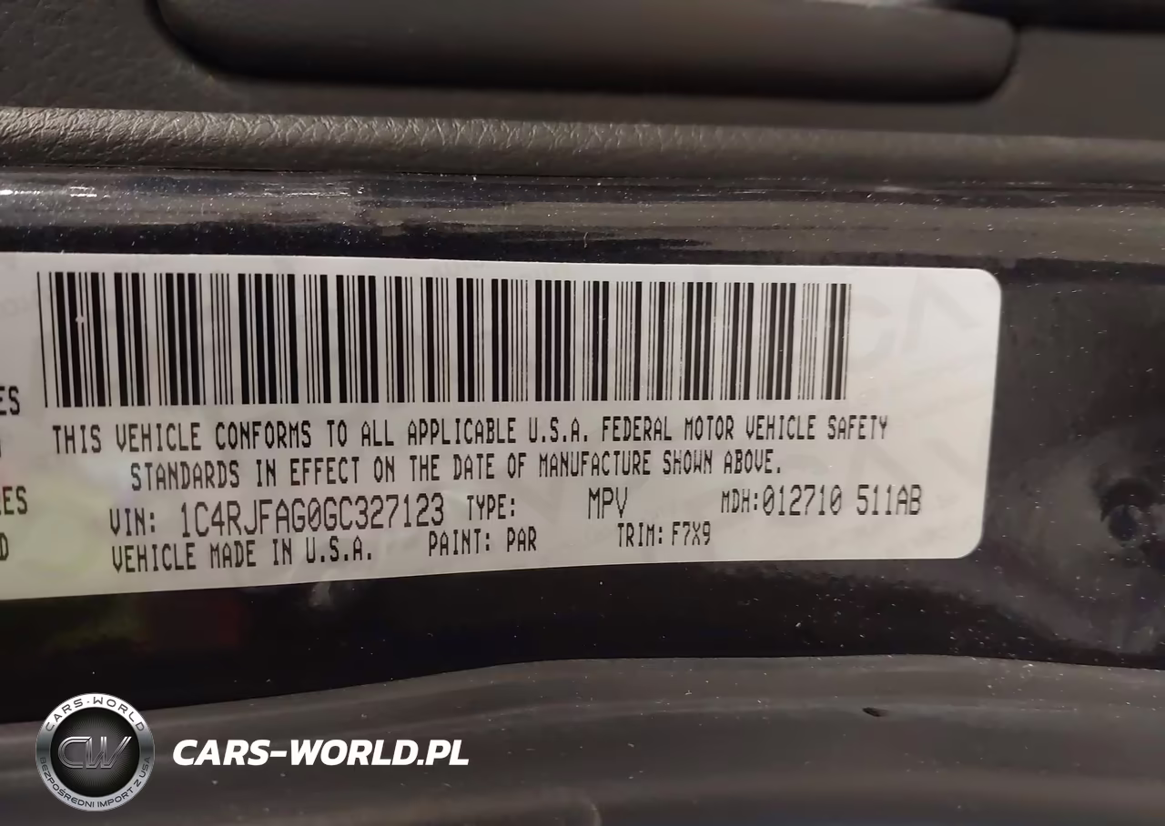 2016 Jeep Grand Cherokee Laredo VIN:1C4RJFAG0GC327123 - 9