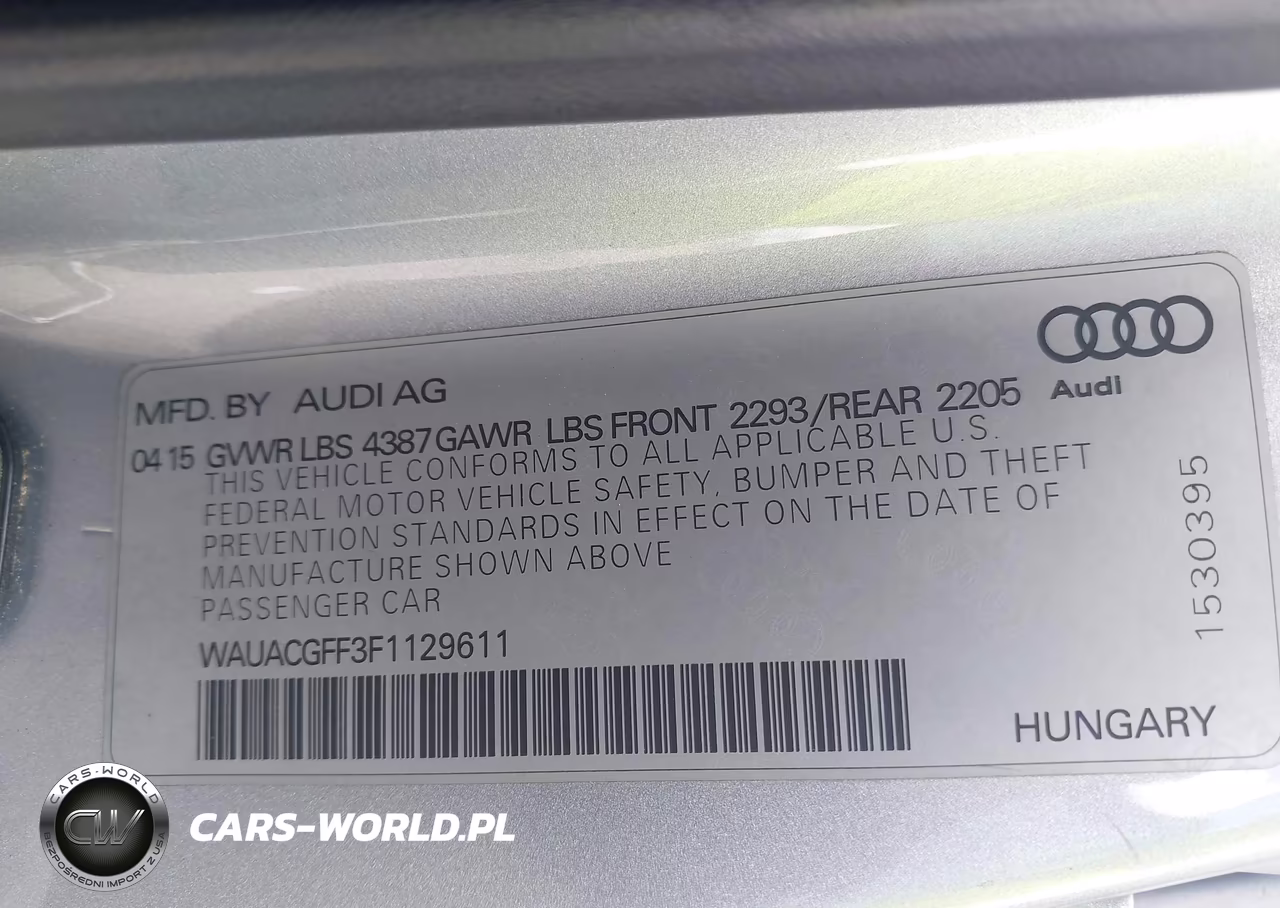 2015 Audi A3 1.8T Premium VIN:WAUACGFF3F1129611 - 9