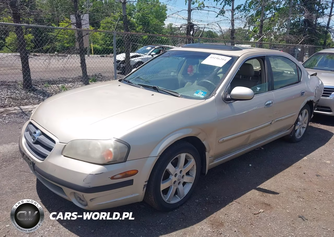 2002 Nissan Maxima Gle VIN:JN1DA31A22T318102 - 2