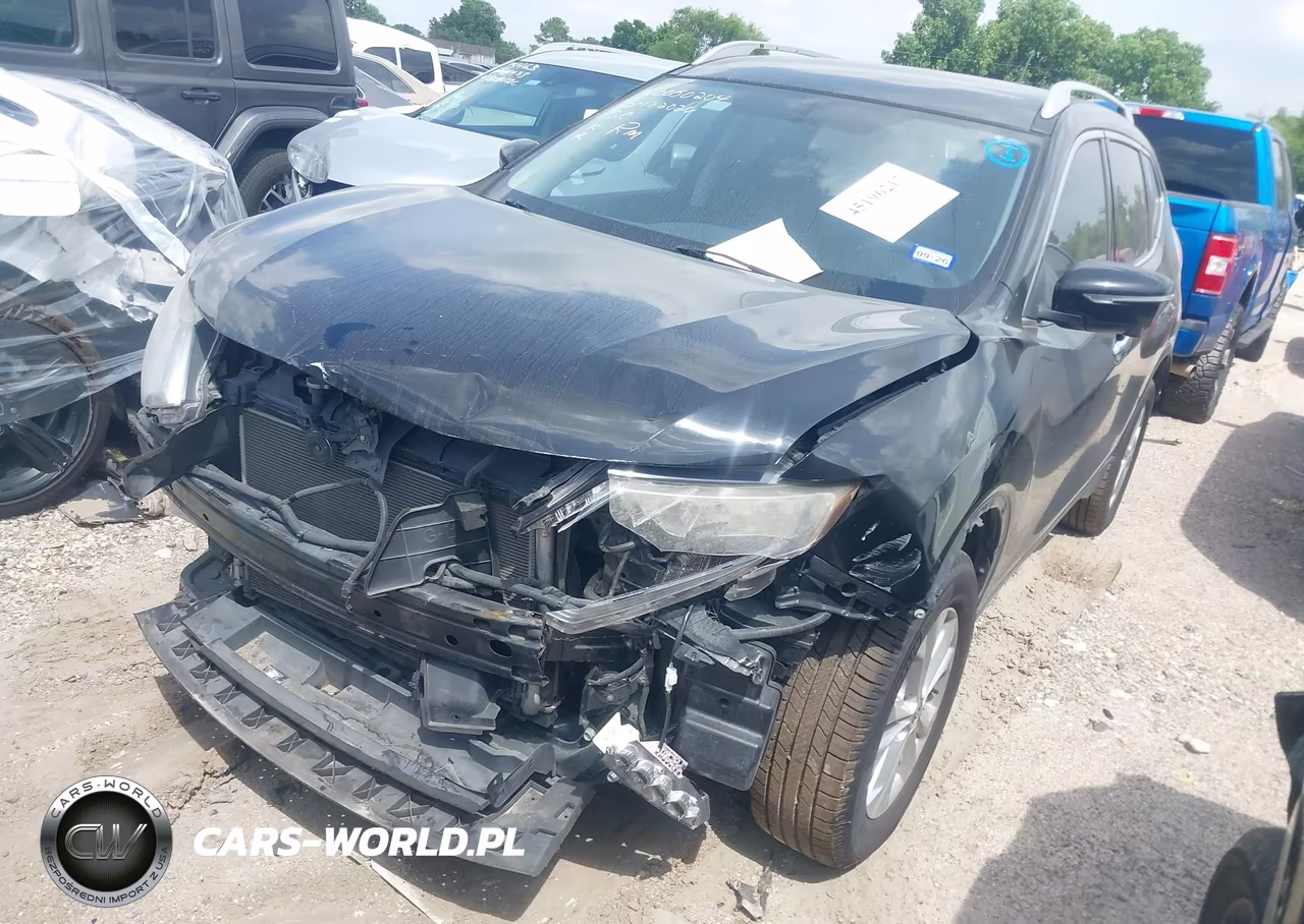 2016 Nissan Rogue Sv VIN:KNMAT2MTXGP626782 - 2