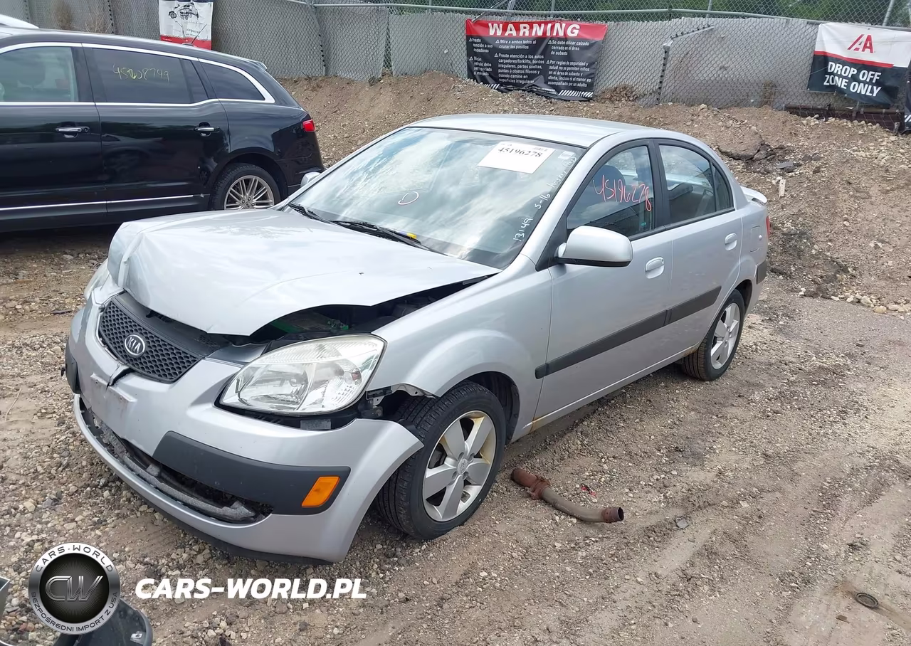 2009 Kia Rio Sx VIN:KNADE223796482107 - 2