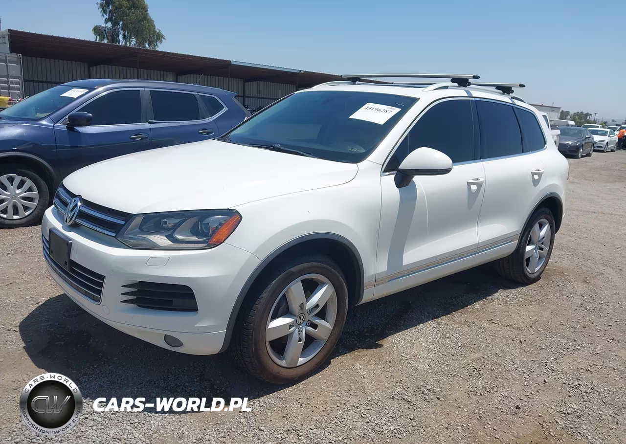 2012 Volkswagen Touareg Vr6 Lux VIN:WVGFF9BP8CD005351 - 2