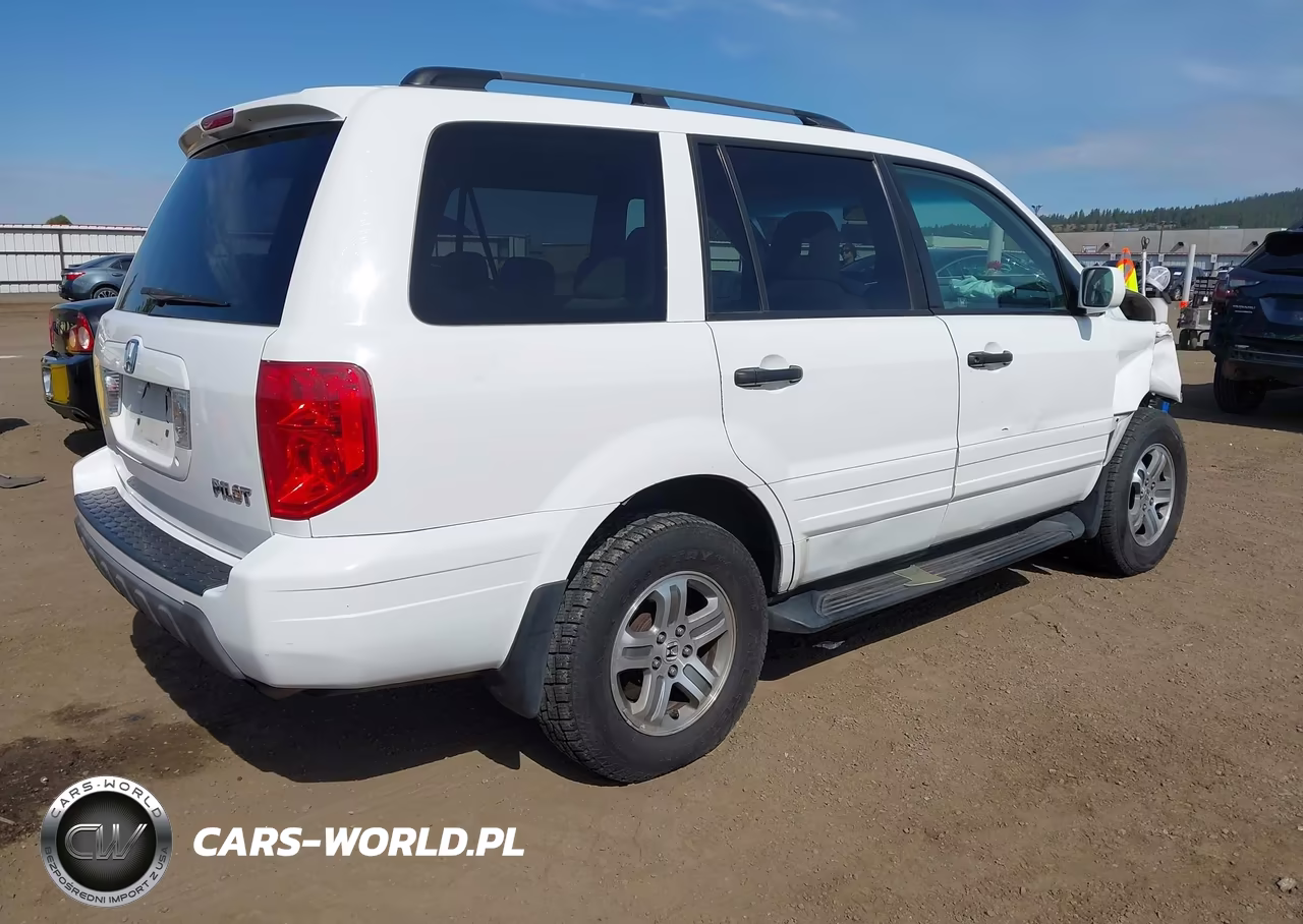 2003 Honda Pilot Ex VIN:2HKYF18443H615320 - 4