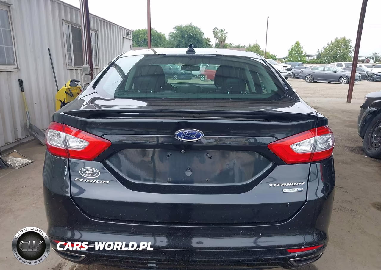 2014 Ford Fusion Titanium VIN:3FA6P0D96ER182797 - 16