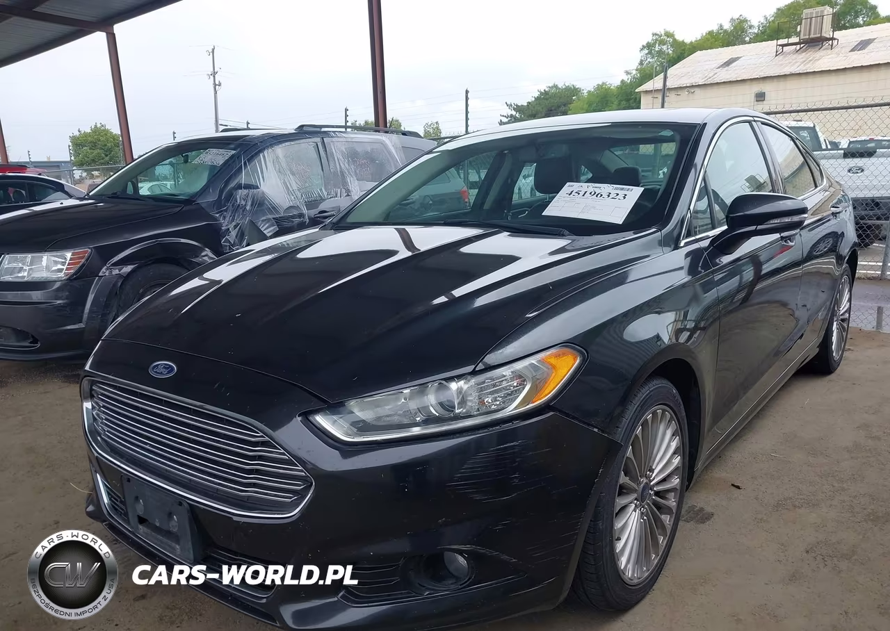 2014 Ford Fusion Titanium VIN:3FA6P0D96ER182797 - 2