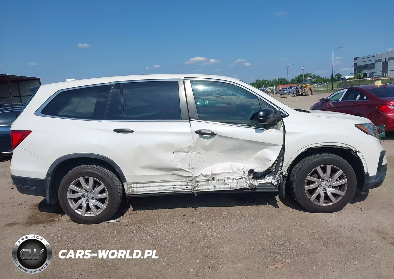 2019 Honda Pilot Lx VIN:5FNYF5H17KB013649 - 13