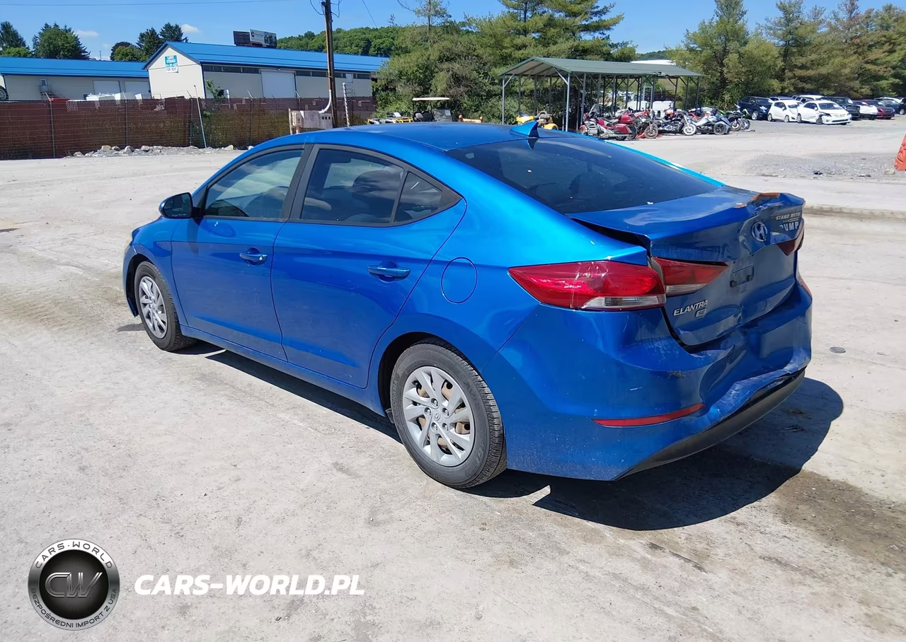 2017 Hyundai Elantra Se VIN:KMHD74LF4HU338876 - 3