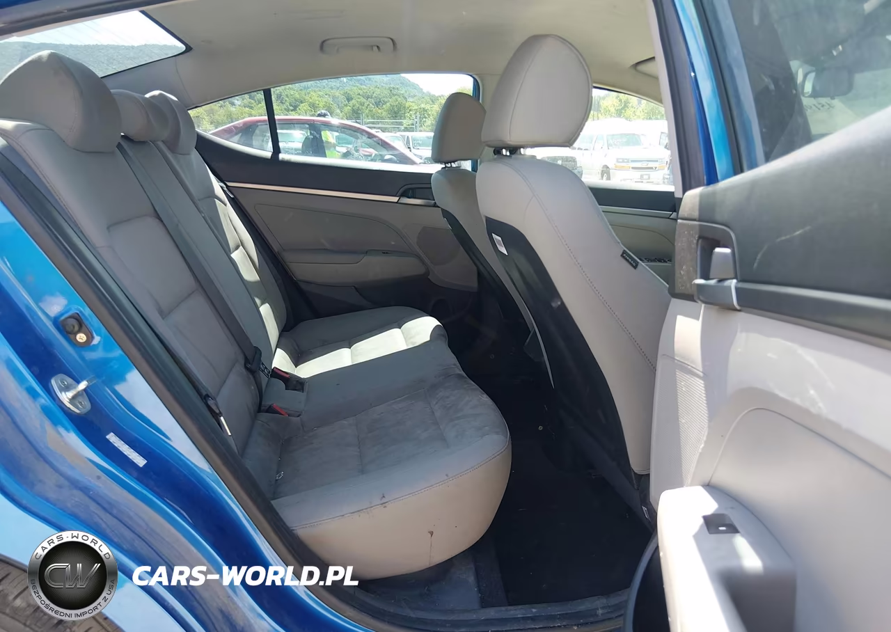 2017 Hyundai Elantra Se VIN:KMHD74LF4HU338876 - 8