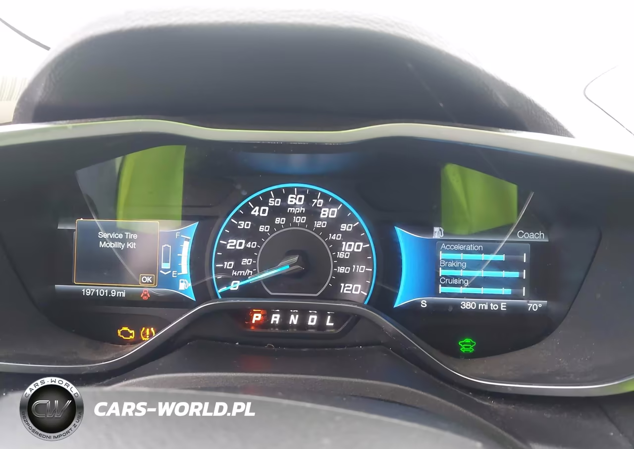 2015 Ford C-Max Hybrid Se VIN:1FADP5AU2FL107530 - 7