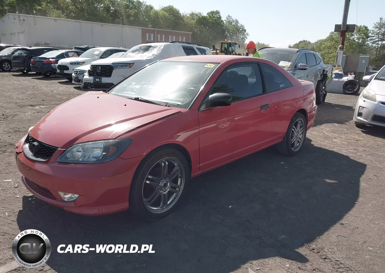2005 Honda Civic Vp VIN:1HGEM221X5L041786 - 2