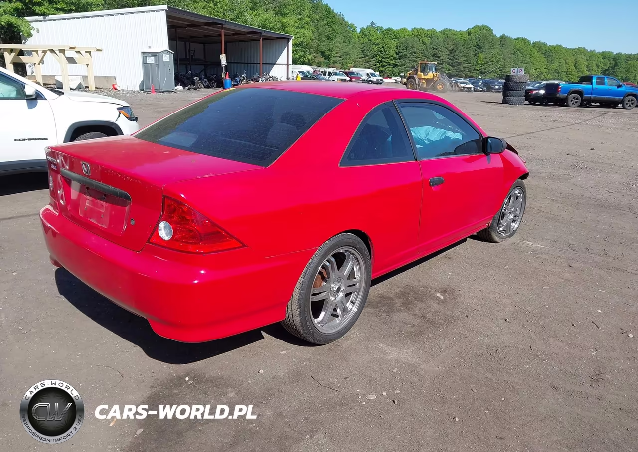 2005 Honda Civic Vp VIN:1HGEM221X5L041786 - 4