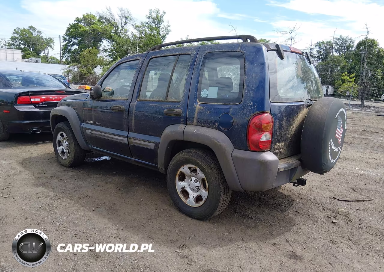 2002 Jeep Liberty Sport VIN:1J4GL48K72W325547 - 3