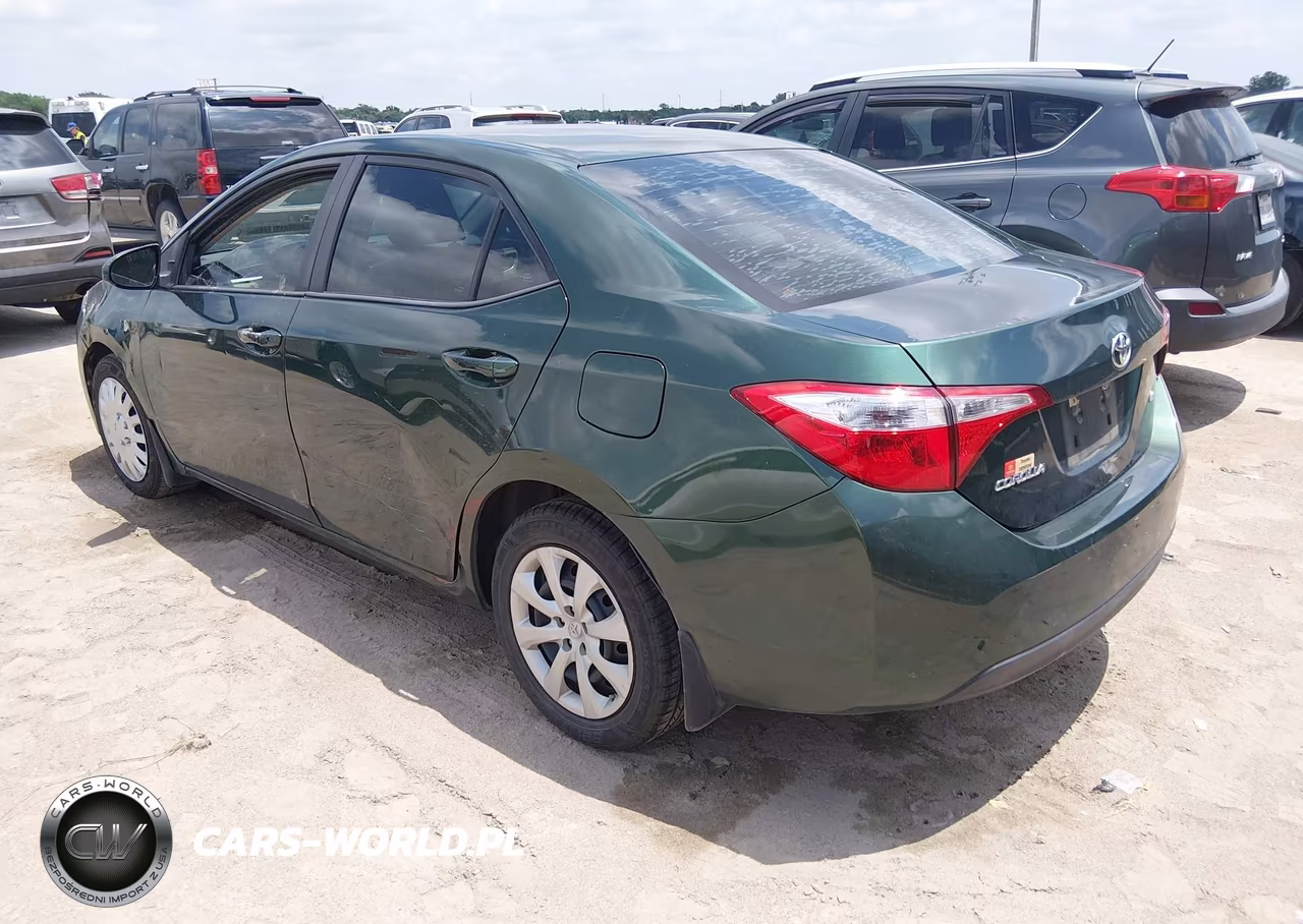 2014 Toyota Corolla Le VIN:5YFBURHE8EP152283 - 3