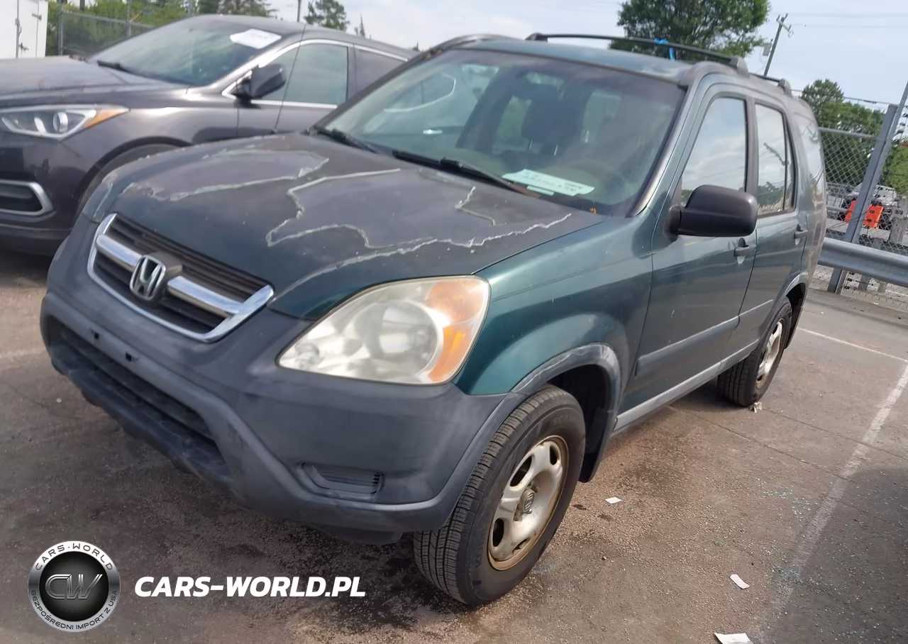 2002 Honda Cr-V Lx VIN:JHLRD68412C011342 - 2