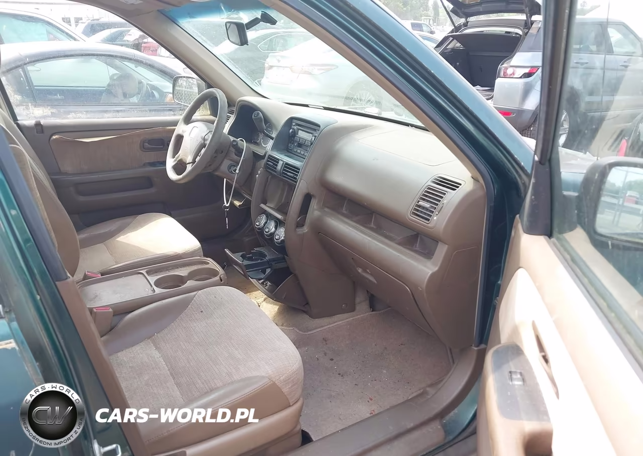 2002 Honda Cr-V Lx VIN:JHLRD68412C011342 - 5