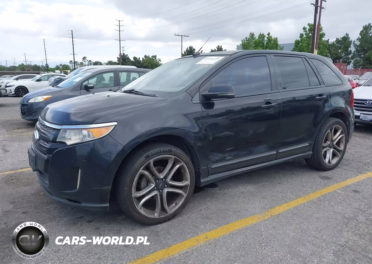 2013 Ford Edge Sport VIN:2FMDK3AK1DBB75161 - 2