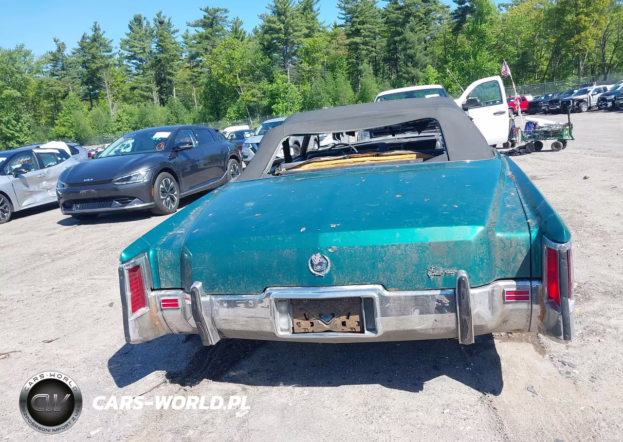 1972 Cadillac Eldorado VIN:6L67S20405504 - 16