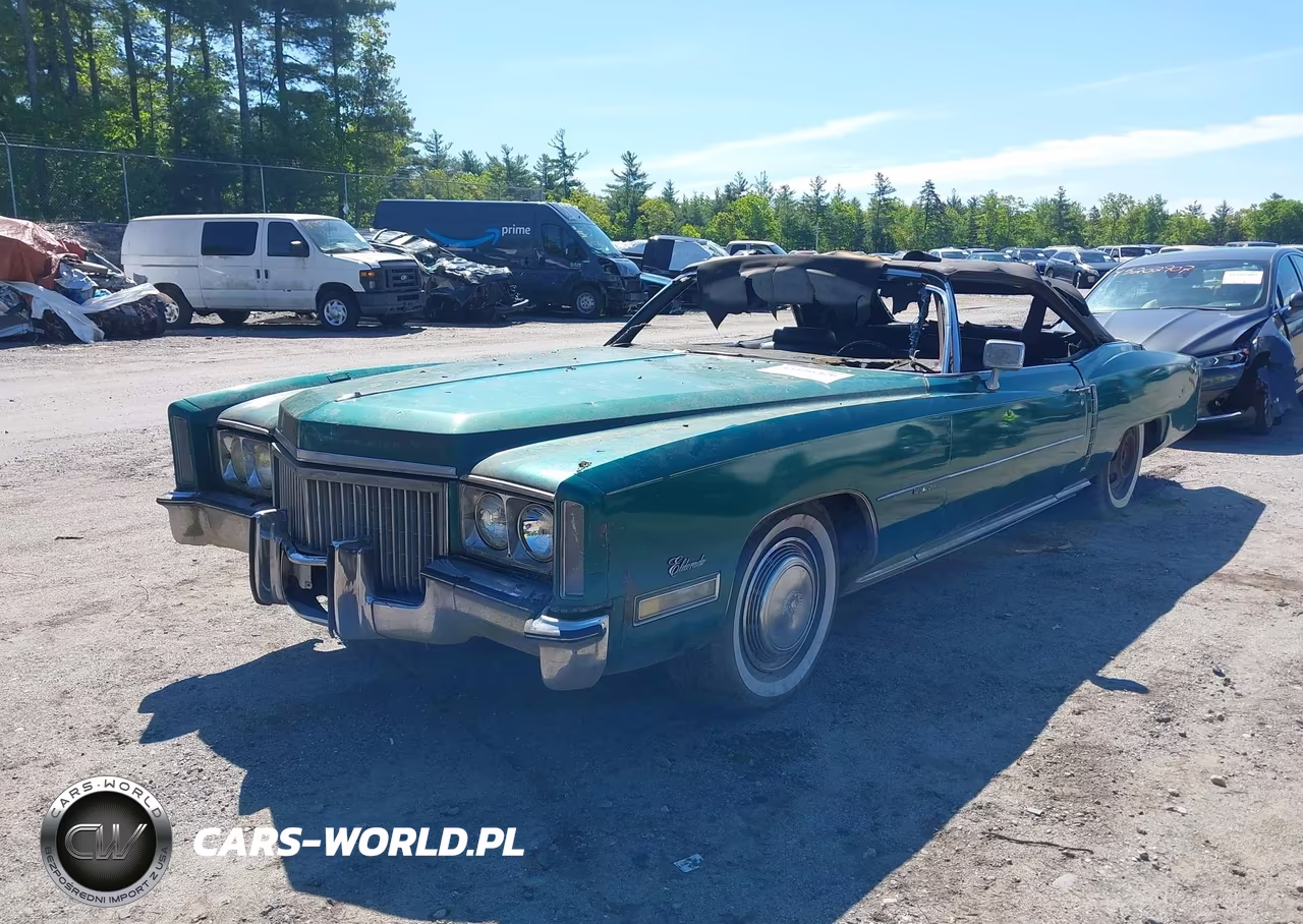 1972 Cadillac Eldorado VIN:6L67S20405504 - 2