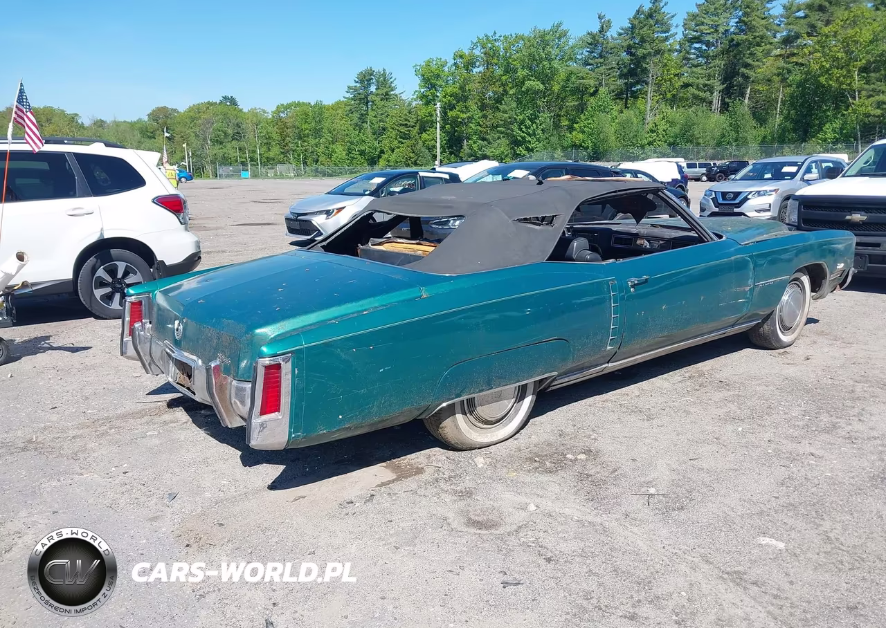 1972 Cadillac Eldorado VIN:6L67S20405504 - 4